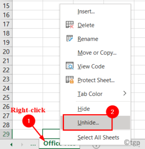 How To Get Back Missing Sheet Tabs In Microsoft Excel