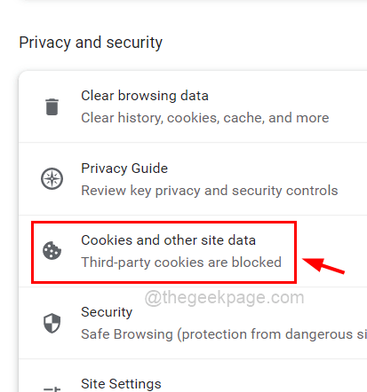 How To Enable Or Disable Third Party Cookies In Google Chrome