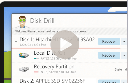 Remove disks or other