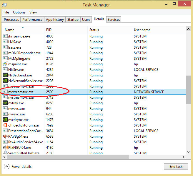 keystrokes logger detection