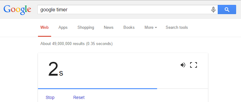 google-timer