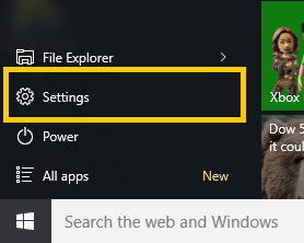 windows 10 start menu folder modifications