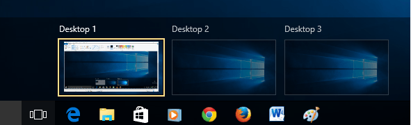 Virtual desktop windows 10