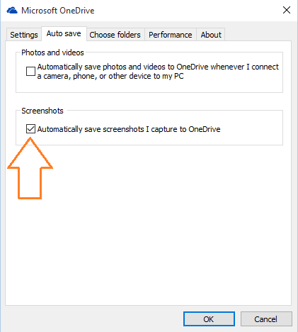auto-save-screenshot-onedrive