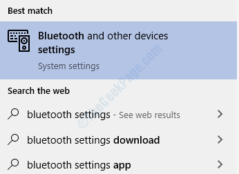 Bluetooth Settings