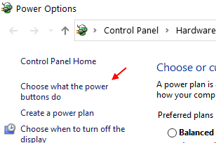 Choose What Power Buttons Do Min