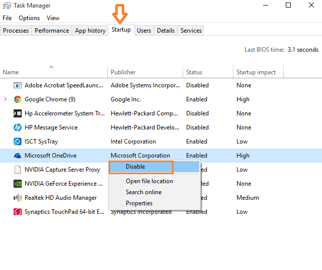 disable-startup-windows-10