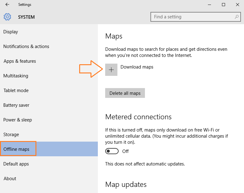 windows 10 pro download offline maps