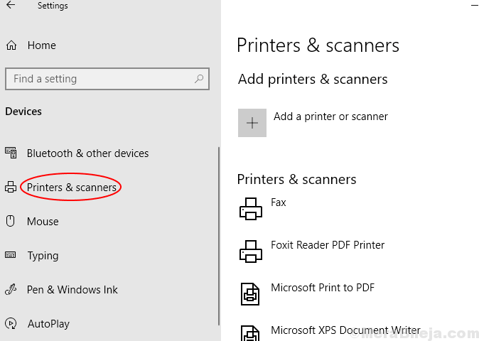 rename a printer windows 10