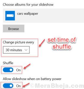 Shuffle windows 10 Desktop wallpaper every few minutes