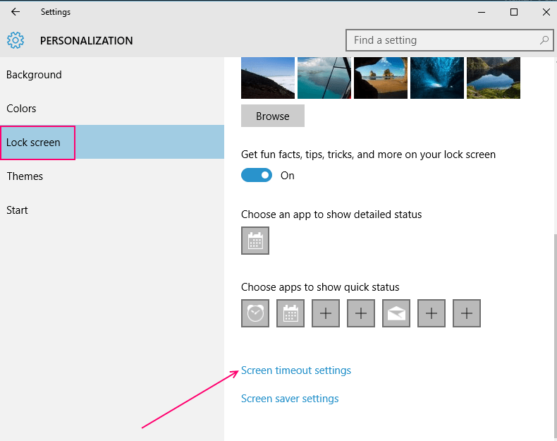 Featured image of post Change Lock Screen Background Picture Windows 10 Timeout Setting - Then you can configure how long your windows 10 screen turns off and how long your pc goes to sleep.