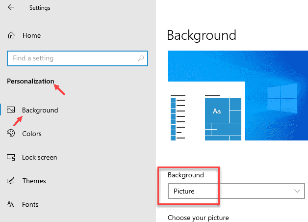 Enable / Disable Desktop Background Slideshow in Windows 10/11