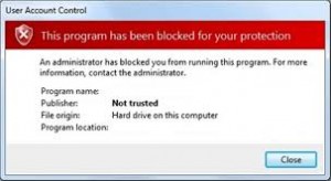 blocked