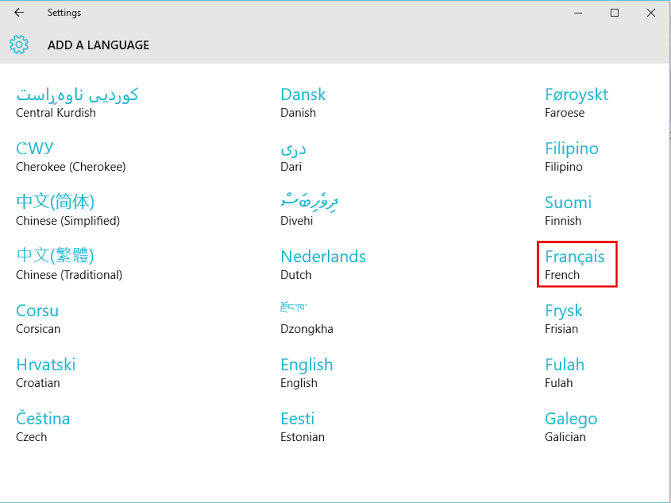 kurdish keyboard for window 10