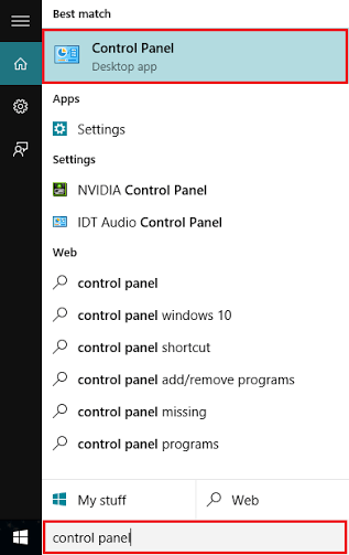 control-panel