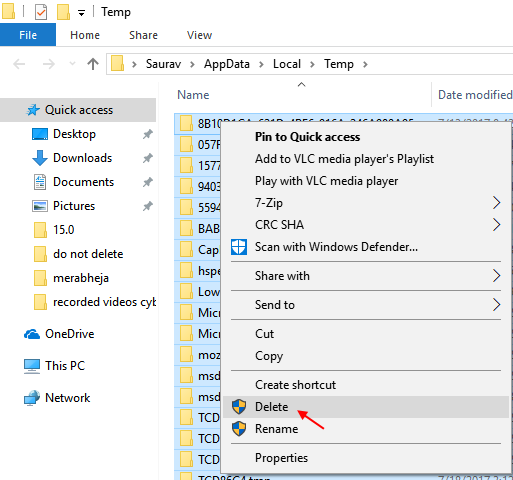 How to clear computer memory cache windows 7