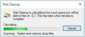 disk-cleanup-analyzing