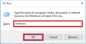 mobsync run