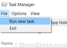 Run New Task Manager Min