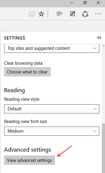 Do send. Edge://settings/privacy/securemodeexceptions.