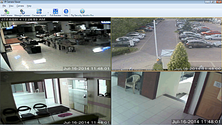 security camera viewer windows 10