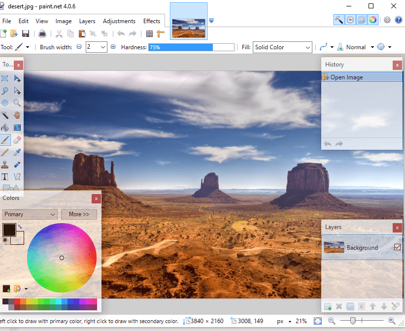 Windows photo editor