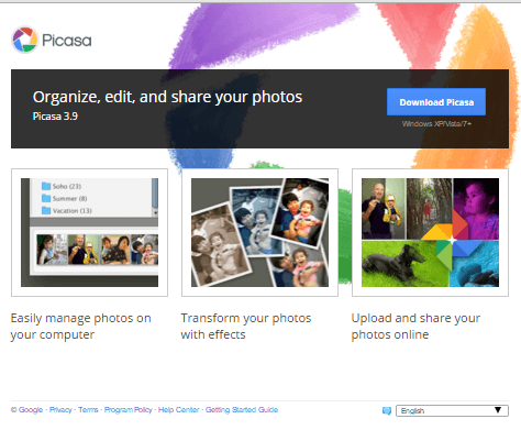 picasa paint photo editor free download