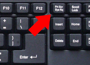 Print Screen Key For Screenshot