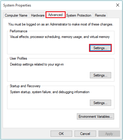 How to disable all animation & Visual effects in Windows 10