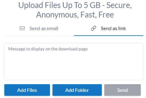 free file sharing no registration