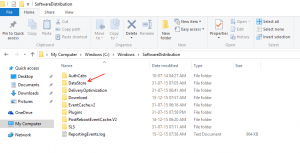 windows 10 delete datastore cache