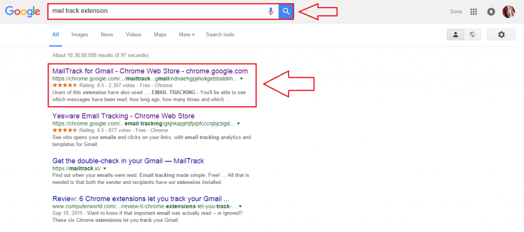 how to know sent mail is read or not in gmail