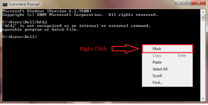 How To Copy / Paste Text To / From Command Prompt In Windows