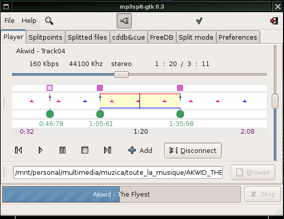 mp3 track separator