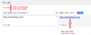 free proxy google