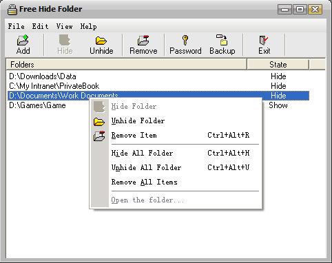 folder lock freeware