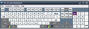 on screen keyboard portable virtual