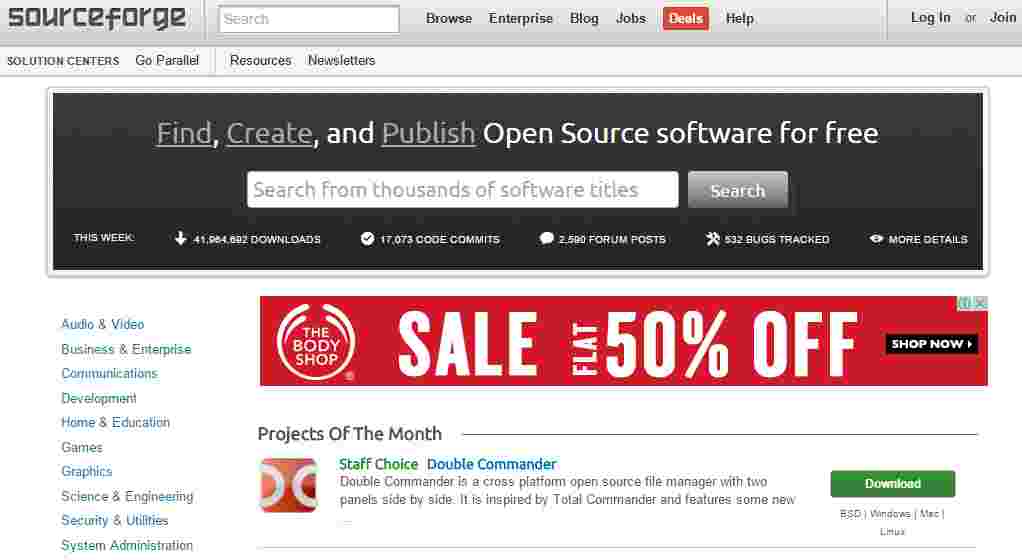 sourceforge.netSourceForge - Download, Develop and Publish Free Open Source Software