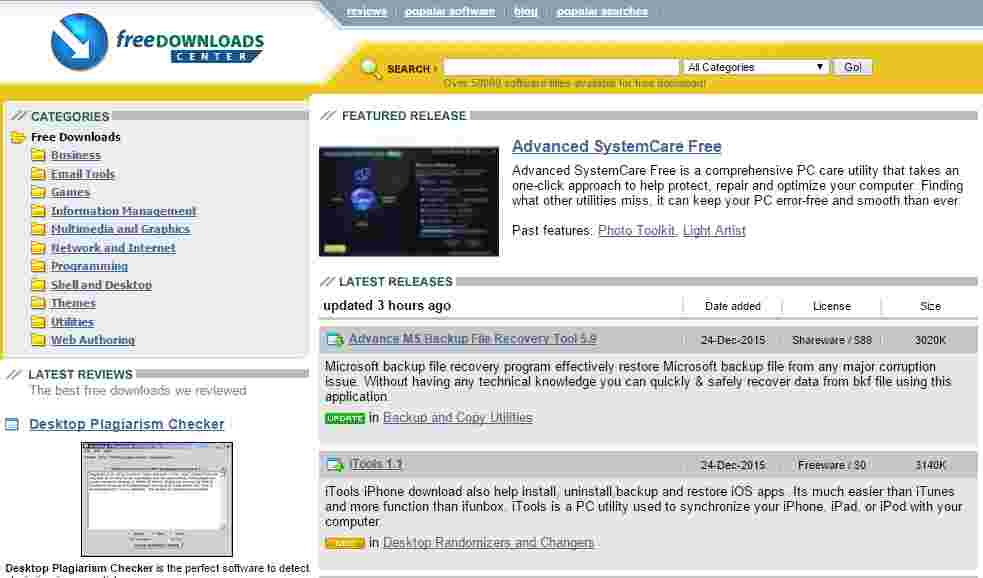 free. software download website for pc windows 7