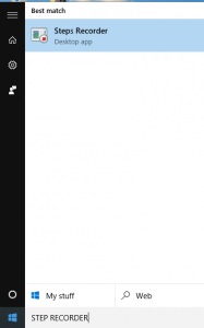 How to Use Problems Step Recorder in Windows 10