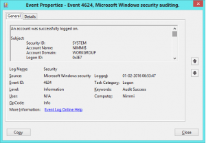 How to Know who Logged Into your Windows PC and When