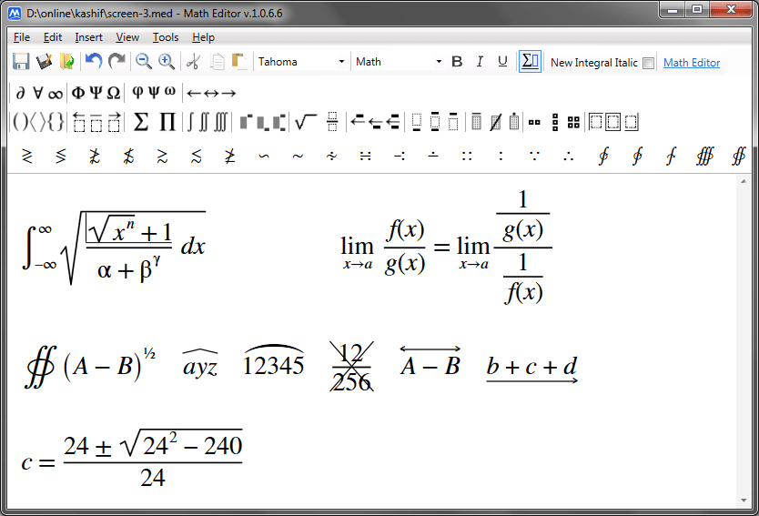 Math Editor min