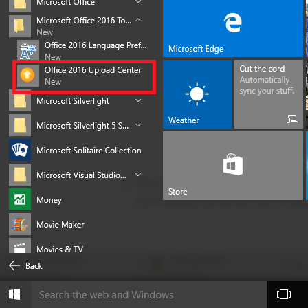 microsoft office document cache cpu