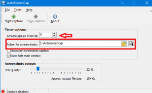 Take Automatic Screenshot at regular intervals on Your Windows PC