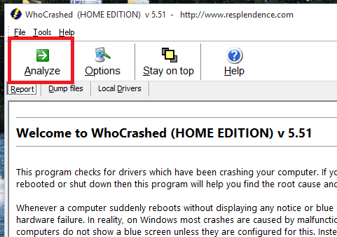 Whocrashed