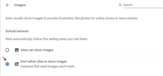 Dont Show Images Min