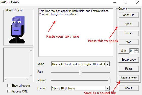 microsoft word text to speech on pc