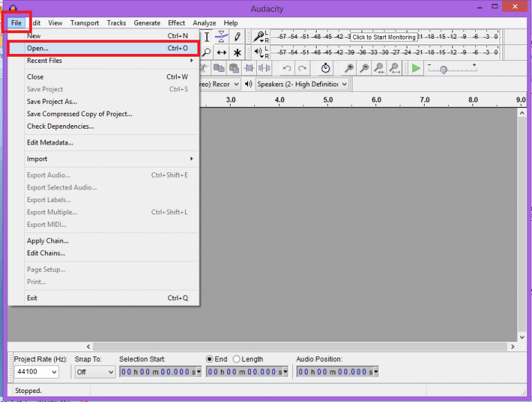 How to Make your audio files louder using Audacity for free