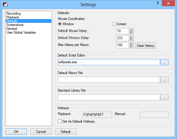 Macro Recorder, Macro Program, Keyboard Macros & Mouse Macros