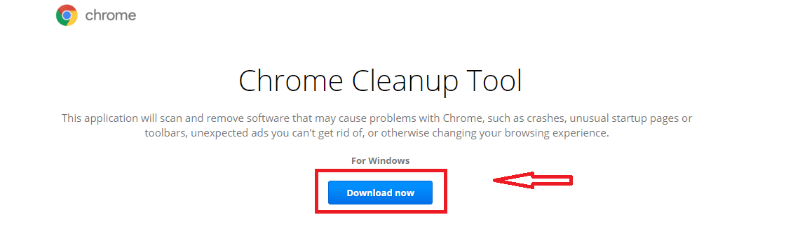 google chrome cleanup tool windows